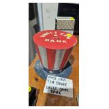 VINTAGE USA TIN BANK