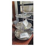 THREE TIERED TRAY