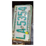 LICENSE PLATE LOT