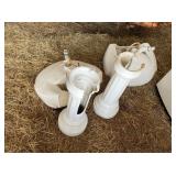 (2) SINKS WITH PEDESTALS