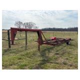 6 BALE GOOSENECK HAY TRAILER