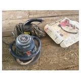 BLACK & DECKER DRILL, POLISHER, & VACCUM