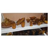 AMBER GLASS LOT