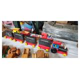PLAYSKOOL VINTAGE WOODEN TRAIN