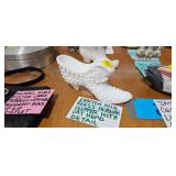 FENTON MILKGLASS SLIPPER