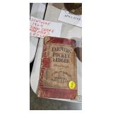 VINTAGE FARMERS POCKET LEDGER