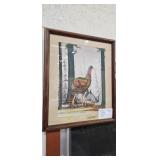 TURKEY FRAME PICTURE DECOR