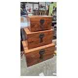 WOODEN NESTING BOXES