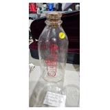GLASS MILK BOTTLE
