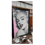 FRAMED MARILYN MONROE POSTER