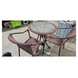TABLE WITH CHAIRS