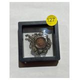 INDIAN HEAD PENNY NECKLACE