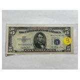 SERIES 1953 $5 SILVER CERTIFICATE