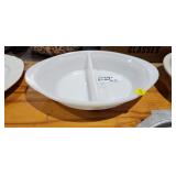 GLASBAKE DIVIDED DISH