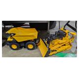 CAT DUMP TRUCK / DOZER TOY