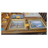 FRAMED SIGNED PAINTINGS