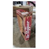 WOODEN DR PEPPER CRATE