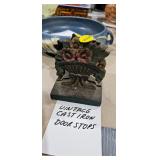 VINTAGE CAST IRON DOORSTOPS