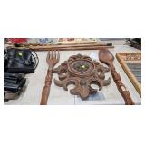 WOODEN FORK / SPOON DECOR