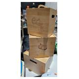 WOODEN CANISTER BOXES