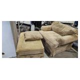 CHAIR AND OTTOMAN