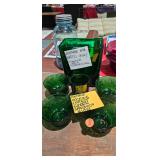 GREEN GLASS LOT