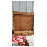 WOODEN GUN RACK
