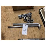 3/4” DR BREAKER BAR, EXTENSIONS, SOCKETS