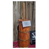 WOODEN CHURN