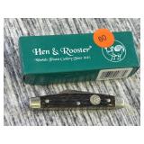 hen and rooster pocket knife