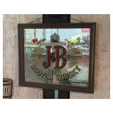 J&B MIRROR SIGN