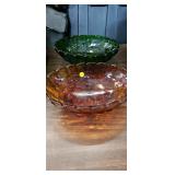 CARNIVAL GLASS BOWLS