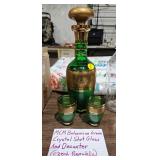 MCM DECANTER / SHOT GLASSES