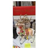 FITZ AND FLOYD CHRISTMAS DEER DECOR