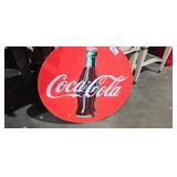 METAL COCA COLA SIGN