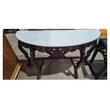 MARBLE TOP TABLE