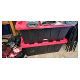PLASTIC STORAGE TOTES