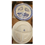 BLUE AND WHITE PLATES