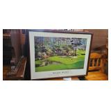 FRAMED GOLF PICTURE