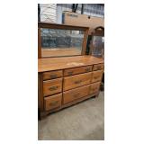 DRESSER WITH MIRROR