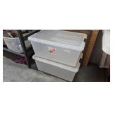 PLASTIC STORAGE TOTES