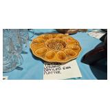 CERAMIC EGG PLATTER