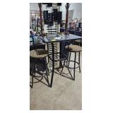 HIGH TOP TABLE / BAR STOOLS