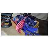 PATRIOTIC DECOR LOT