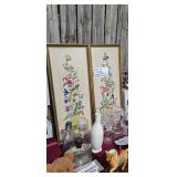 FRAMED EMBROIDERED PICTURE DECOR