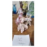 VINTAGE PINK DOG LOT