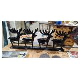 REINDEER CANDLE HOLDER DECOR