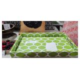 GREEN TRAY
