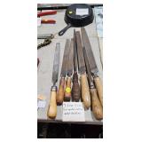FILES WITH WOODEN HANDLES