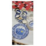 BLUE AND WHITE DISHES